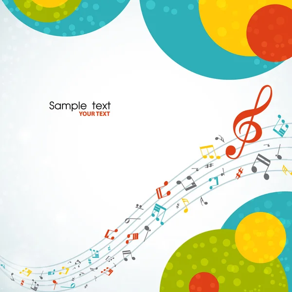 renkli müzik arka plan