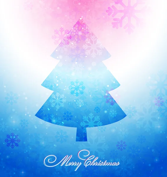 Arbre de Noël — Image vectorielle