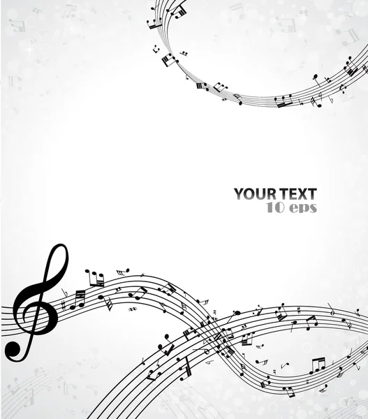 Musique — Image vectorielle