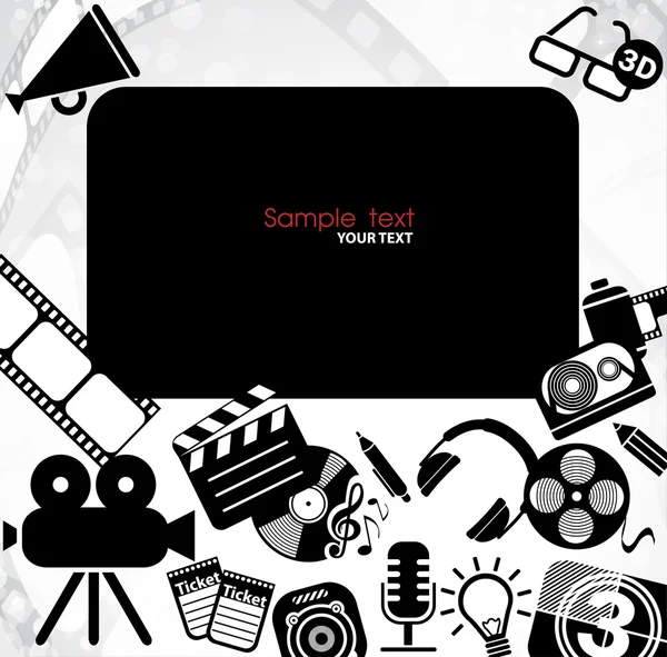 Movie — Stock Vector