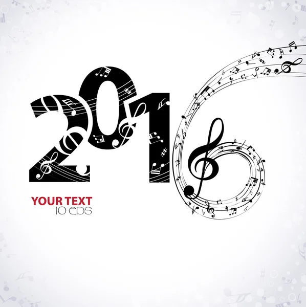 Müzik yeni yıl arka plan