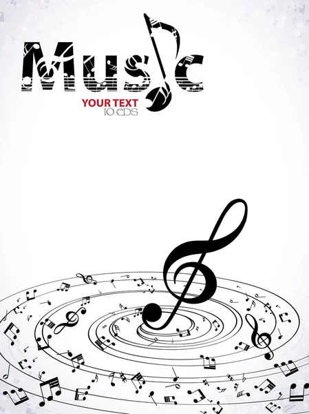 Musique — Image vectorielle