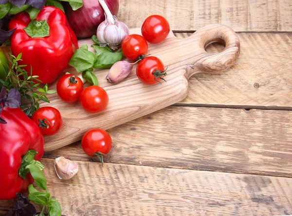 Tomates cerises fraîches — Photo