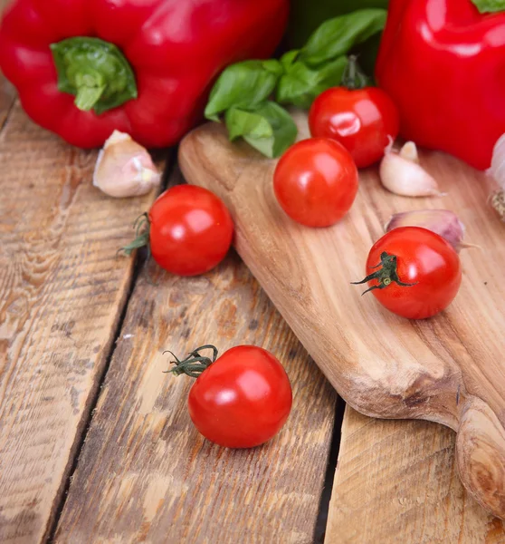 Tomates cereja frescos — Fotografia de Stock