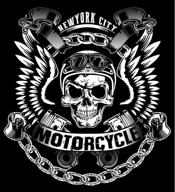 Kafatası Tişörtü Grafik Tasarımı