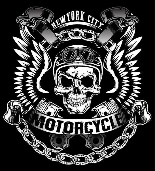 Kafatası Tişörtü Grafik Tasarımı