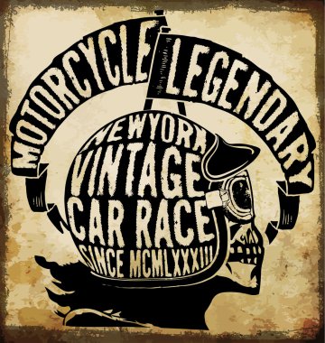 Kafatası Tişörtü Grafik Tasarımı