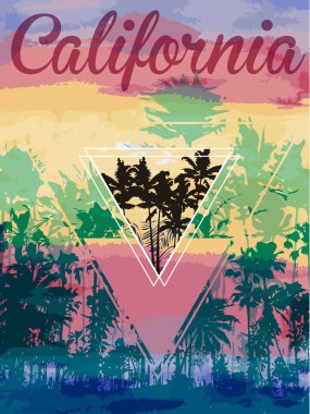 Beach suluboya tee grafik tasarım