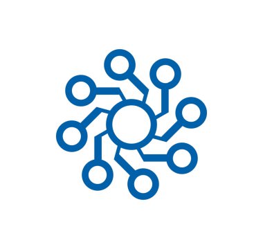 Mavi Çember Teknoloji İşareti