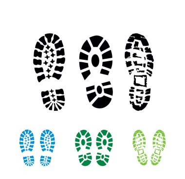 Çizme Ayakkabıları Yazdırma Vektörü İşareti