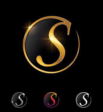 Altın Çember Harf S