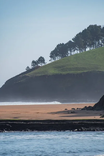 Belle Ville Lekeitio Pays Basque Par Une Journée Ensoleillée — Photo