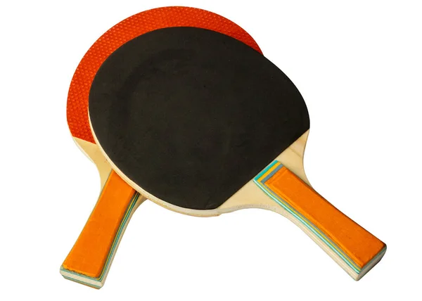 Tischtennisschläger. Tischtennis. Tischtennisausrüstung — Stockfoto