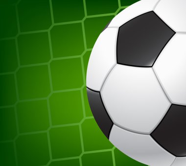 Futbol topu arka plan kılavuz kaleci kapısı