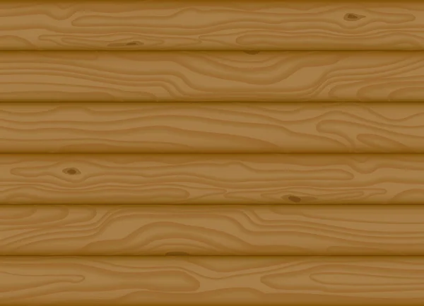 Wooden Plank Background Pine Board Vector Illustration — Stock Vector