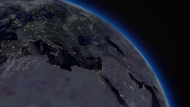 地球日出 — 图库视频影像