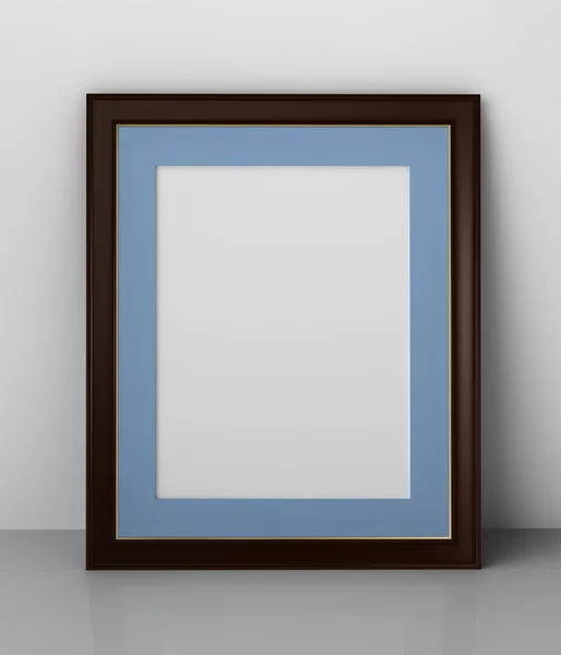 Photo frame in the interior — Stock Photo, Image