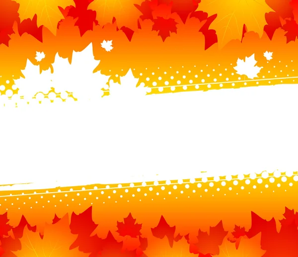 Autumn abstract background — Stock Vector