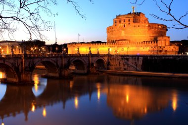 Castel sant' angelo, Roma, İtalya