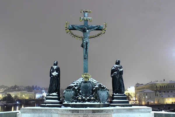 Karlův most, Praha, Česká republika — Stock fotografie