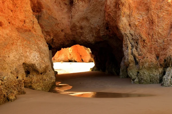 Praia dos Tres Irmaos, Algarve — Stock fotografie