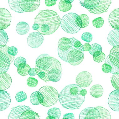 renkli kalemler karalama ile Seamless modeli