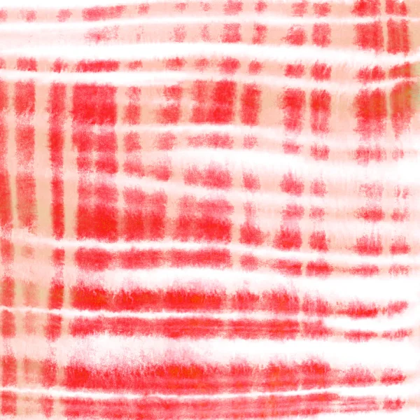 Sfondo acquerello triped rosso, tintura cravatta — Foto Stock