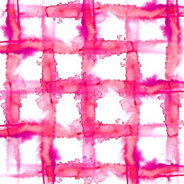 pembe kareli suluboya arka plan