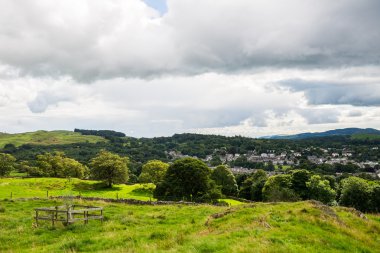 Windermere Lake in  English Lake District National Park, Cumbria