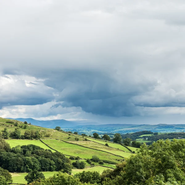 Veduta aerea del lago Windermere da Orrest Head — Foto Stock