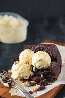 Sağlıklı Vegan çikolata somun