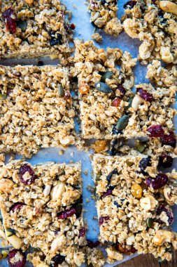 ev yapımı granola barlar 