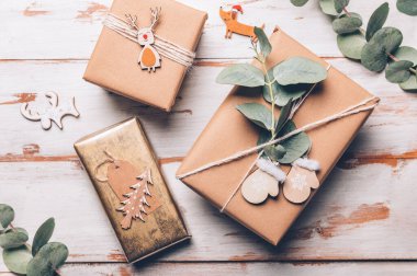 Hediye paketleme süreci, Xmas hazırlığı