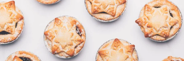 Mince pies, traditional christmas food — Stock Photo, Image