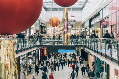 Manchester şehir merkezi, İngiltere