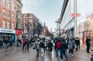 Manchester şehir merkezi, İngiltere