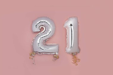 Gümüş Numara Balonlar 21