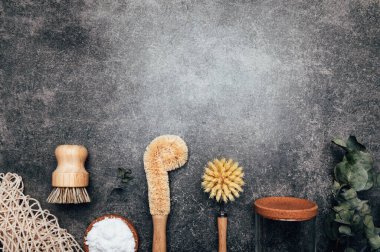 Bambu Mutfak Fırça Seti 4