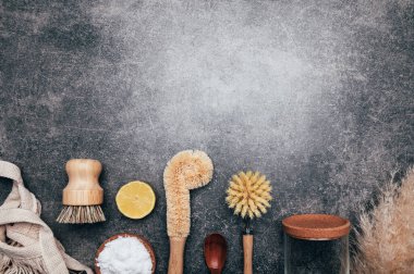 Bambu Mutfak Fırça Seti 4