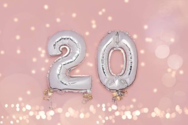 Gümüş Numara Balonlar 20