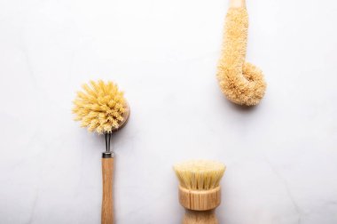 Bambu Mutfak Fırça Seti 3