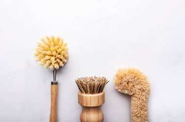 Bambu Mutfak Fırça Seti 3