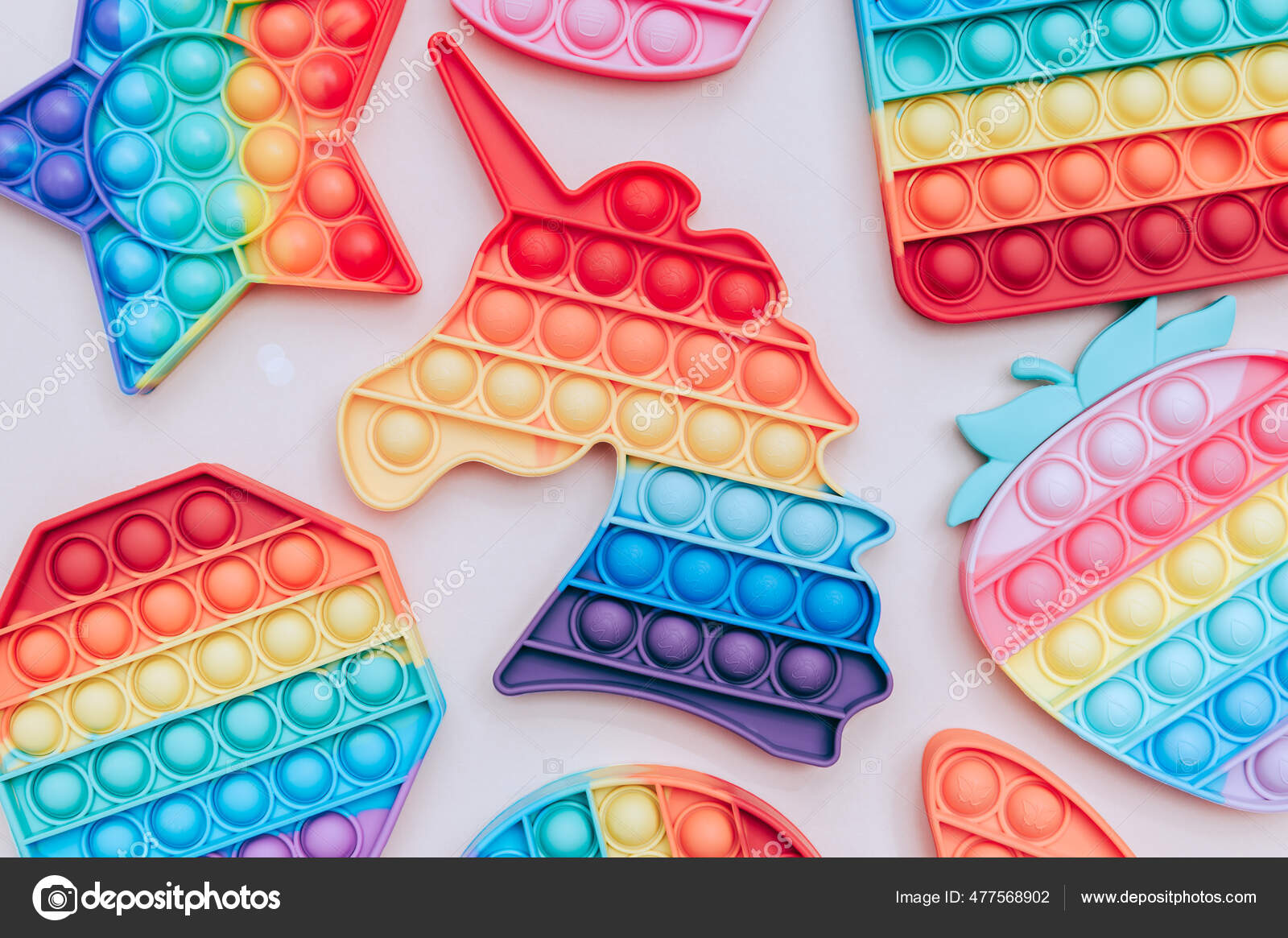 Arco iris pop it burbuja sensorial Fidget juguetes Arco iris pop it burbuja sensorial Fidget juguetes