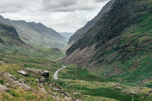 Snowdonia-Nationalpark in Nordwales, Großbritannien — Stockfoto