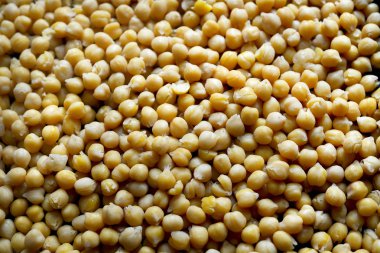 Soyulmamış haşlanmış nohut görüntü arka plan