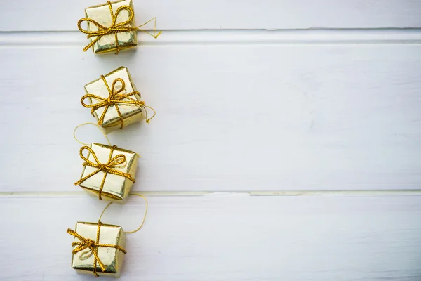 stock image Christmas Symbols and Tree Decorations such as Boxes of Presents