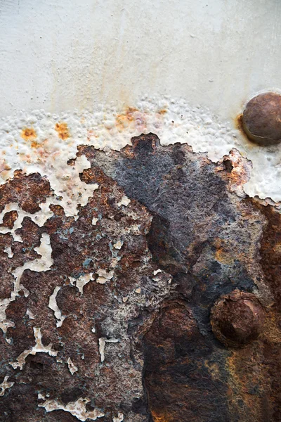 Corrosion du panneau de fer — Photo