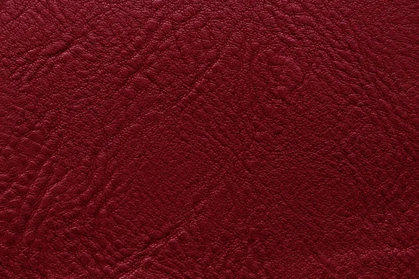 Texture rouge peau de cuir — Photo