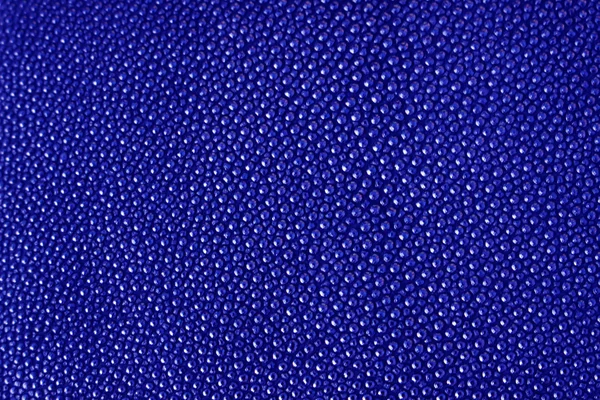 Blauwe textuur lederen Segrijn — Stockfoto