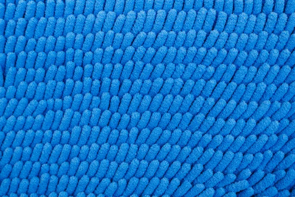 Tło piękny niebieski dywan włókna — Zdjęcie stockowe